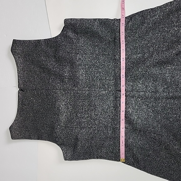 ANN TAYLOR GRAY MIDI DRESS/ SIZE 12 - Picture 8 of 14